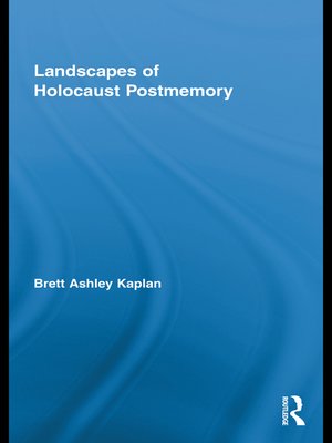 cover image of Landscapes of Holocaust Postmemory